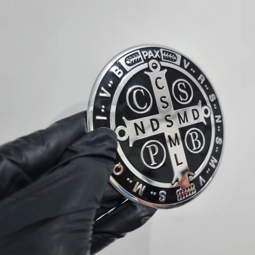 Emblema São Bento Alto Relevo - Imagem 3
