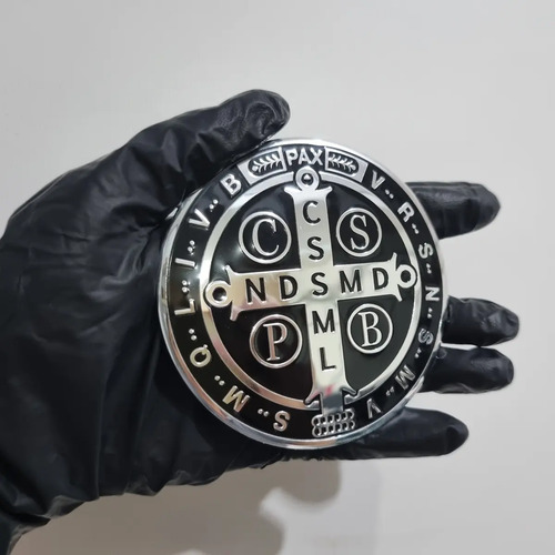 Emblema São Bento Alto Relevo - Imagem 2
