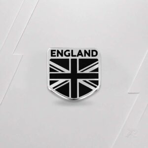 Emblema Bandeira Inglaterra Alto Relevo 5 x 5 cm (Unidade)