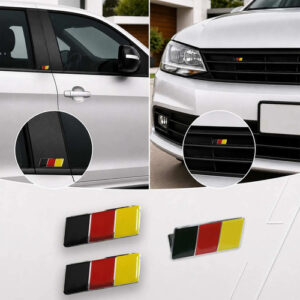 Kit Emblemas Alemanha — Grade + Coluna