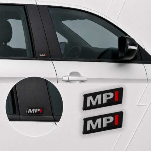 Par de Emblemas Alto Relevo p/ Coluna — MPI